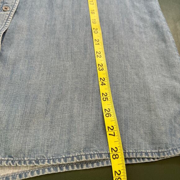 Cloth & Stone Blue Denim Blouse - Picture 6 of 10